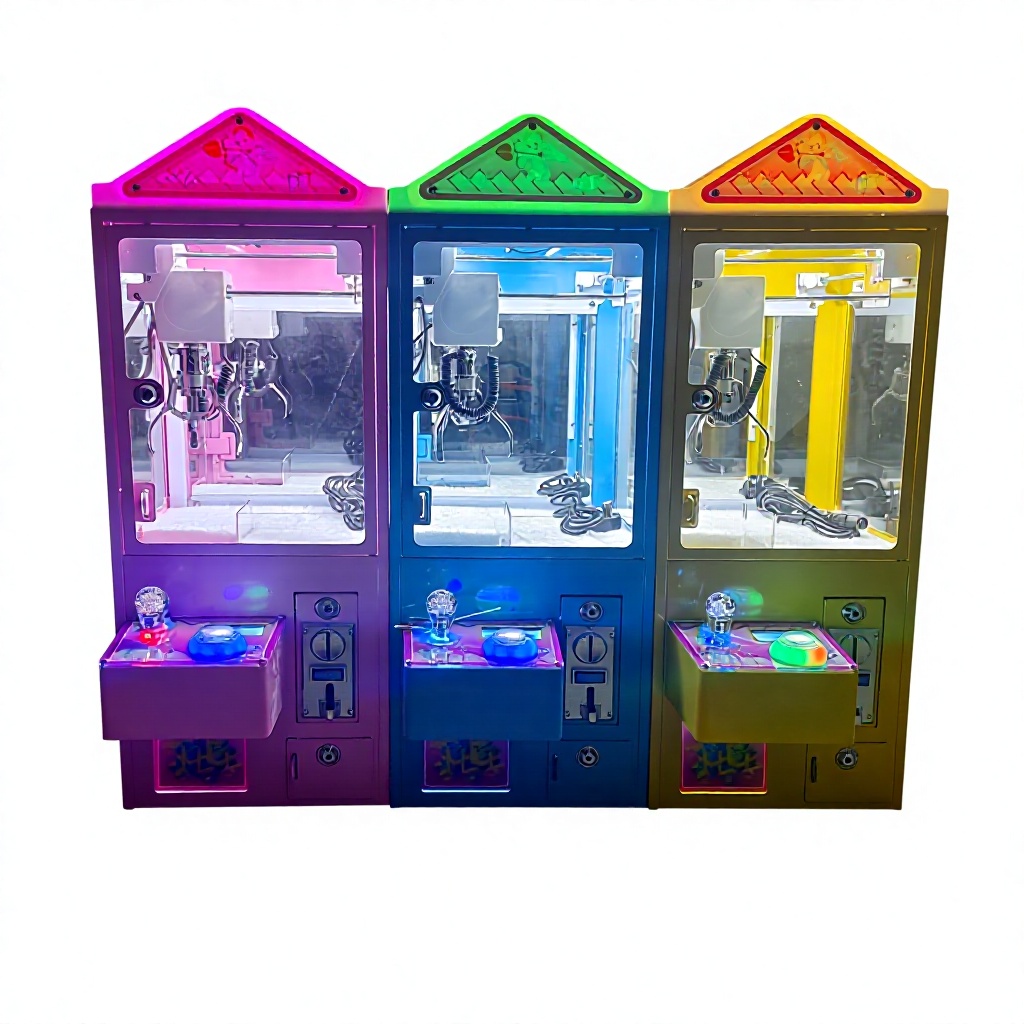 Arcade Toy Claw Vending Machine - آلة ألعاب أركيد صغيرة تعمل بالعملة